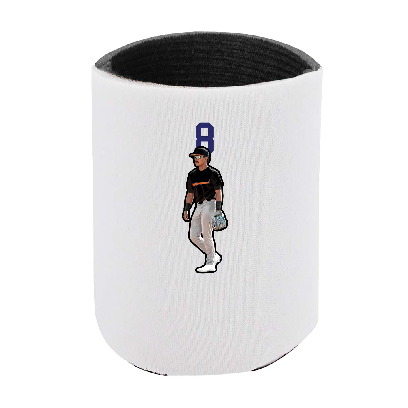 Can Holder — Number Top in White