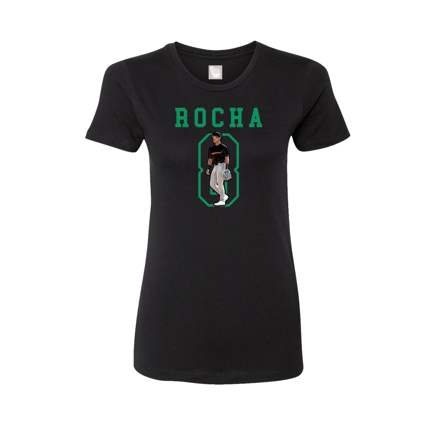 Fitted Women's Tee — Shirsey in Black