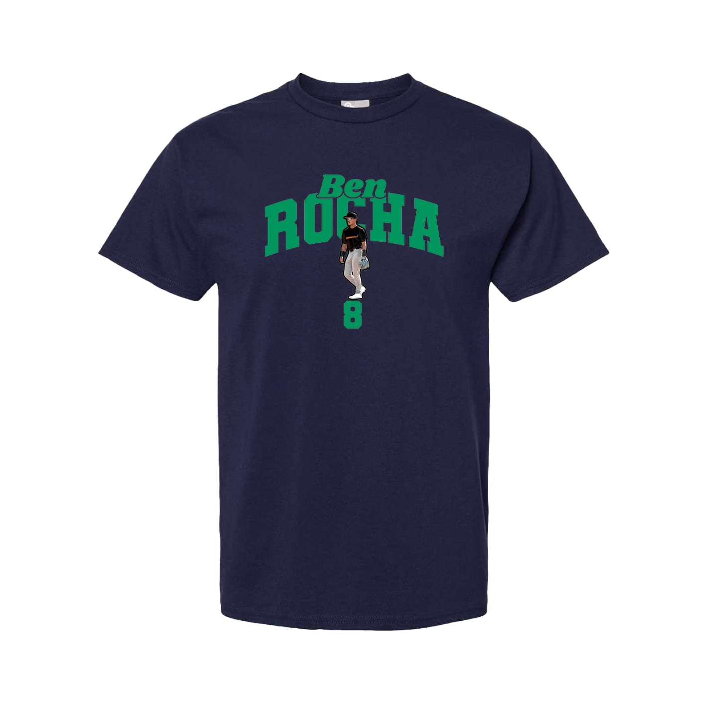 Tee — Signature Arch in Navy