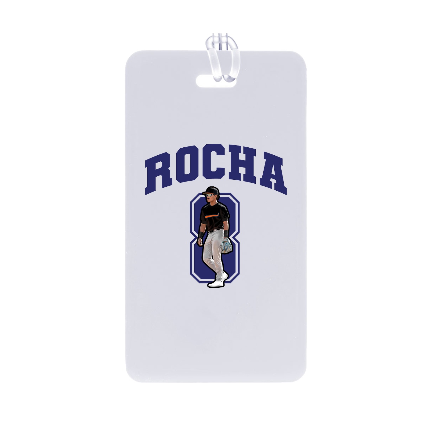 Bag Tag — Number in Classic
