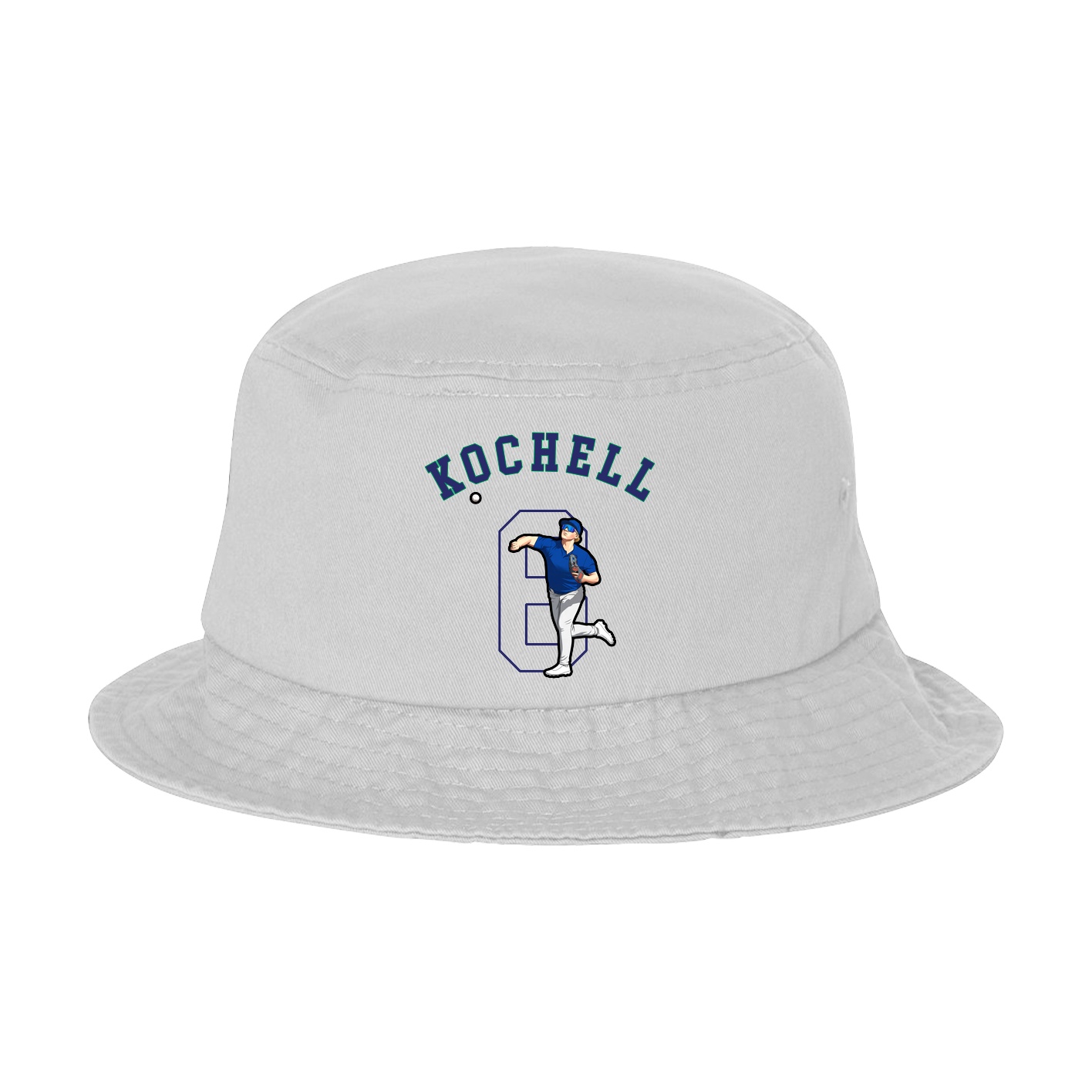 Bucket Cap — Shirsey Arch in White