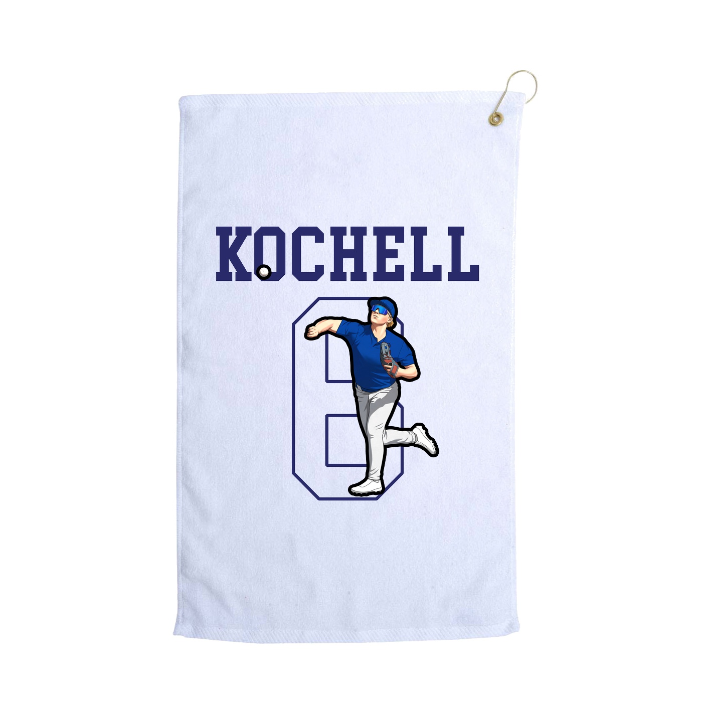 Golf Towel — Shirsey in White