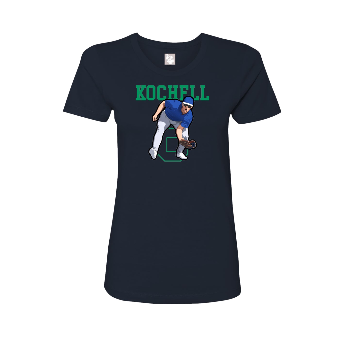 Fitted Women's Tee — Shirsey in Navy