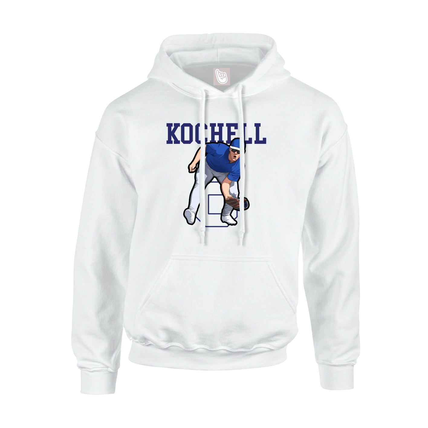 Hoodie — Shirsey in White