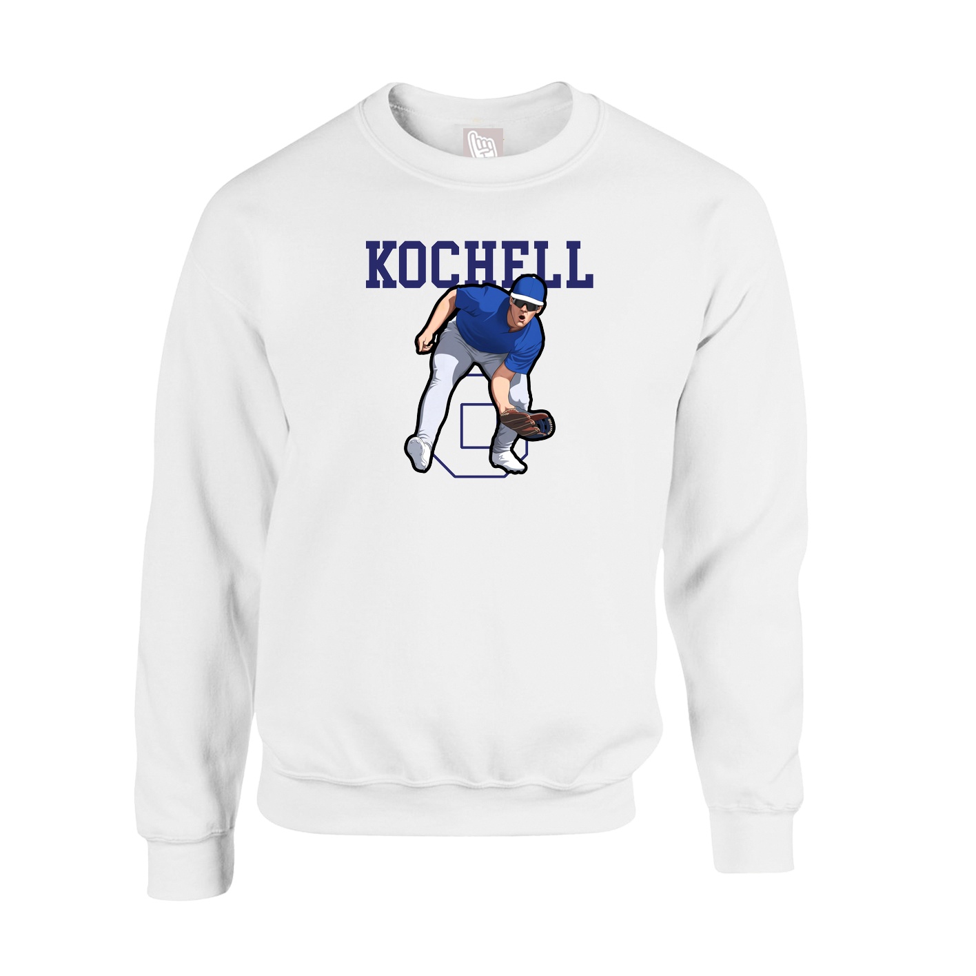 Fleece Crew — Shirsey in White