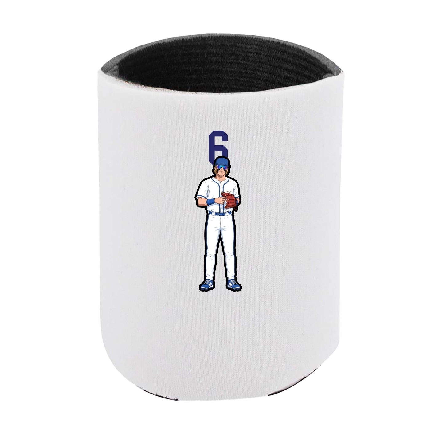 Can Holder — Number Top in White