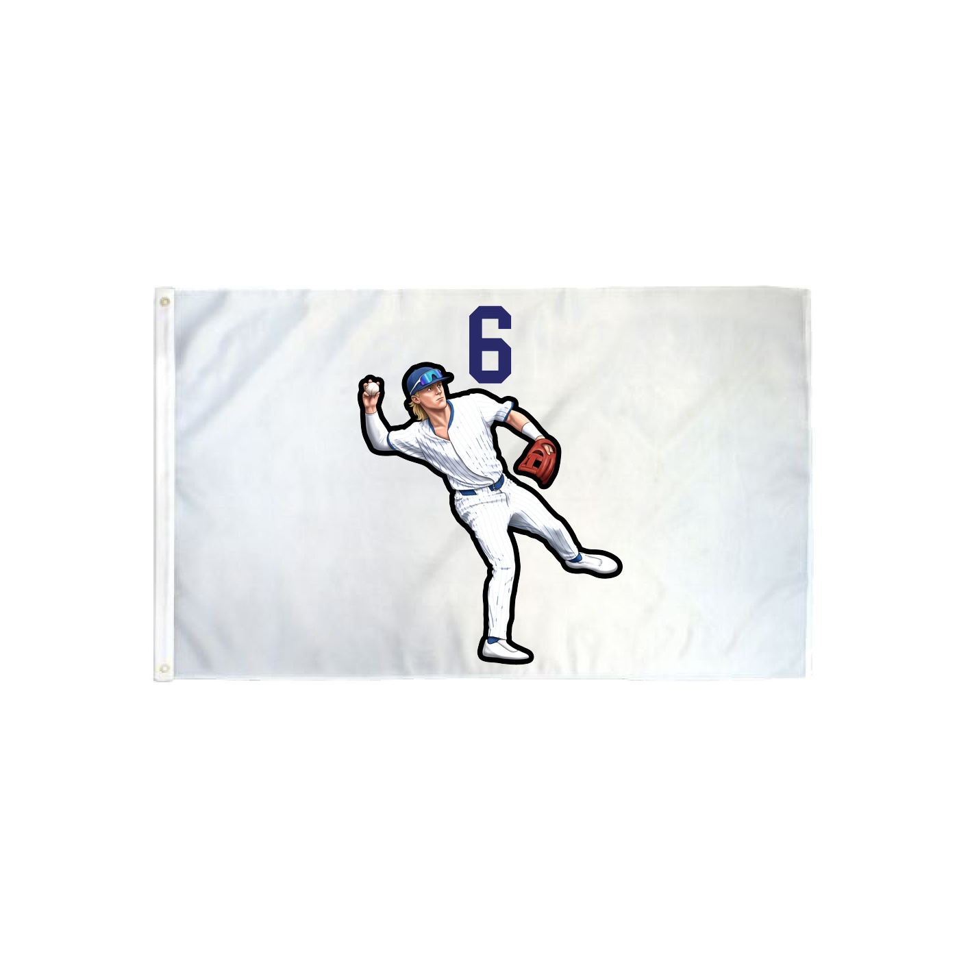 3x5 Flag — Number Top in Classic