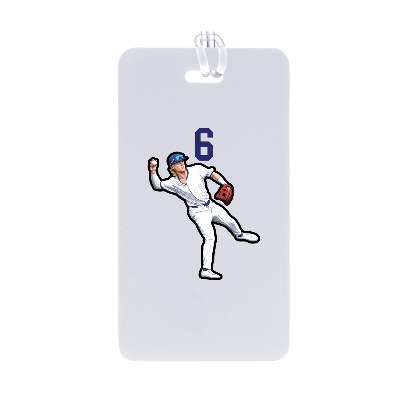 Bag Tag — Number Top in Classic