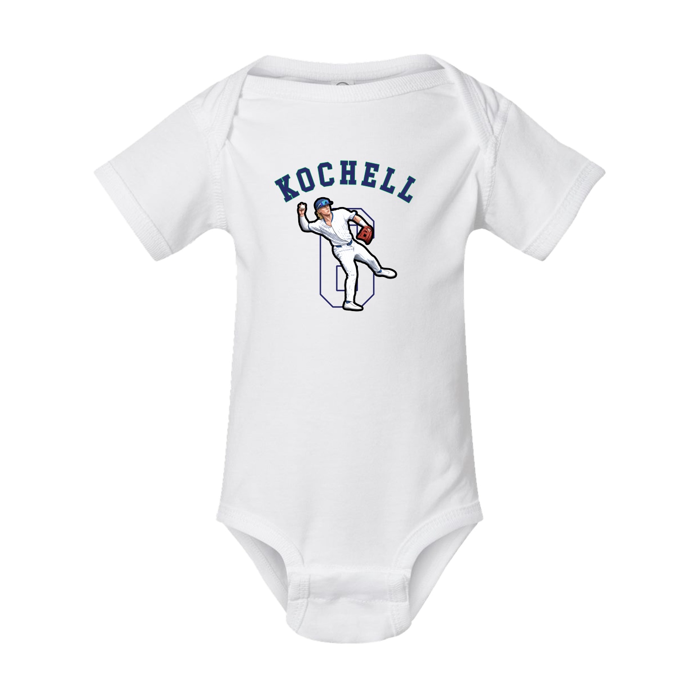 Baby Onesie — Shirsey Arch in White