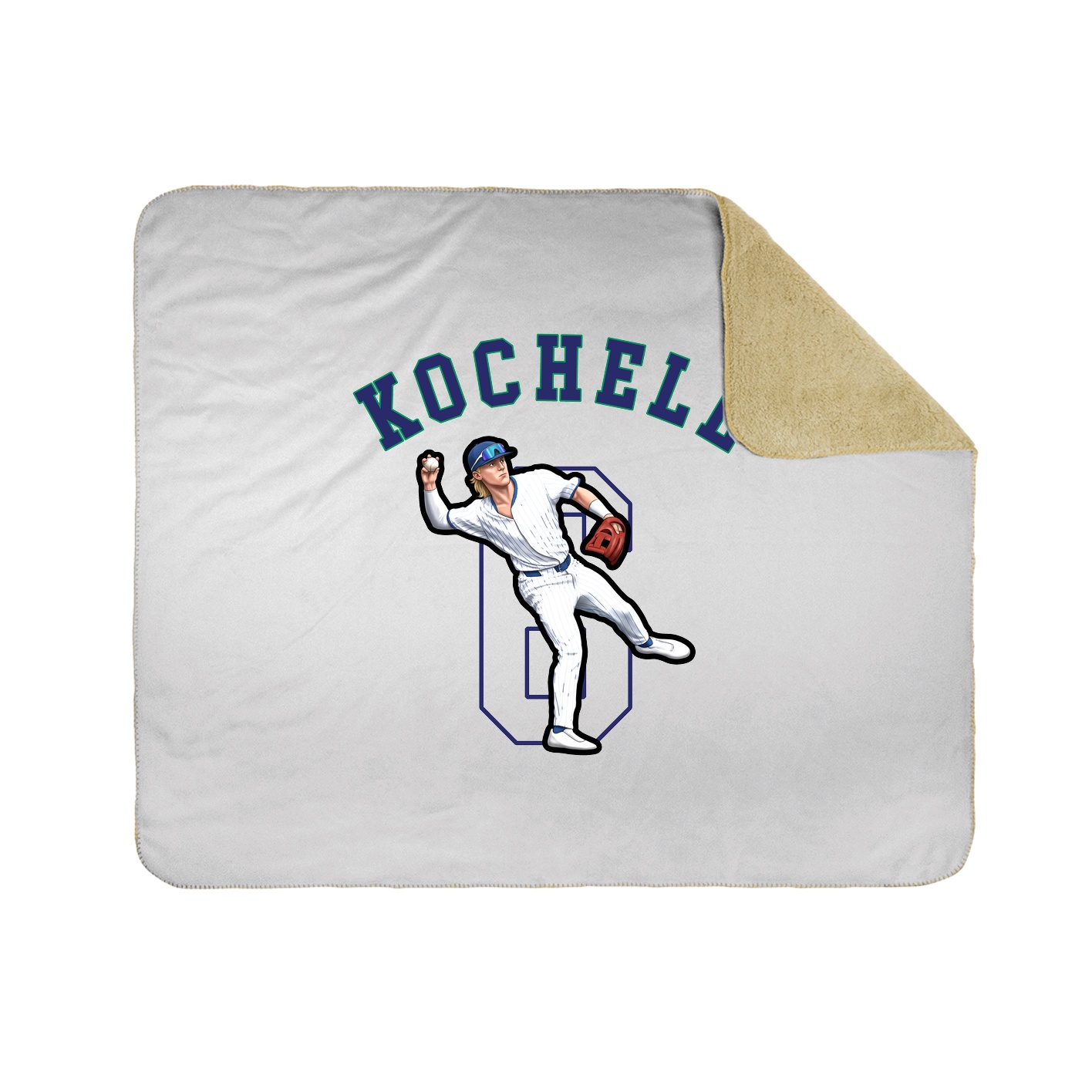Throw Blanket — Shirsey Arch in White