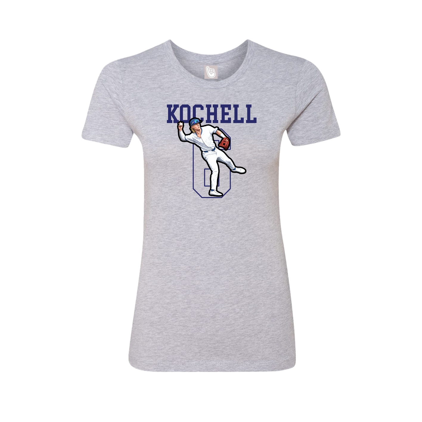 Fitted Women's Tee — Shirsey in Grey