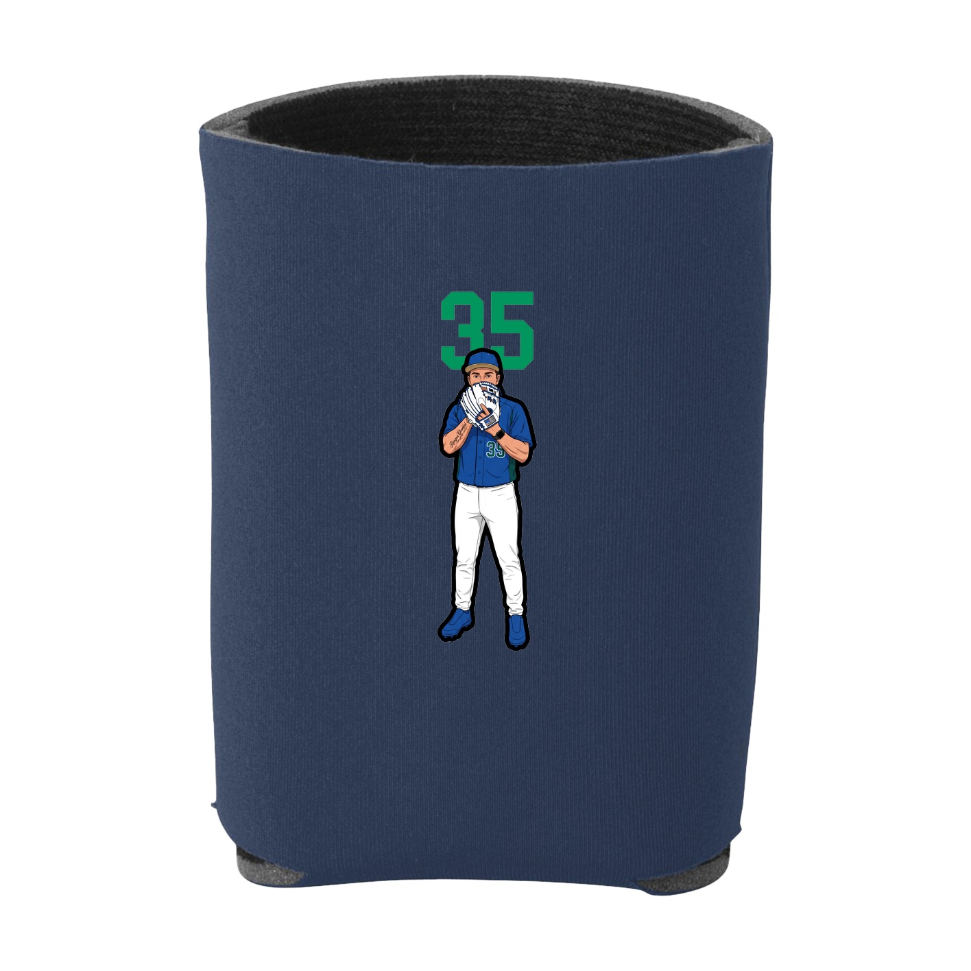 Can Holder — Number Top in Navy