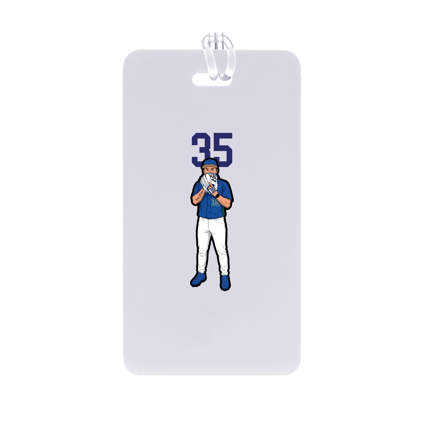 Bag Tag — Number Top in Classic