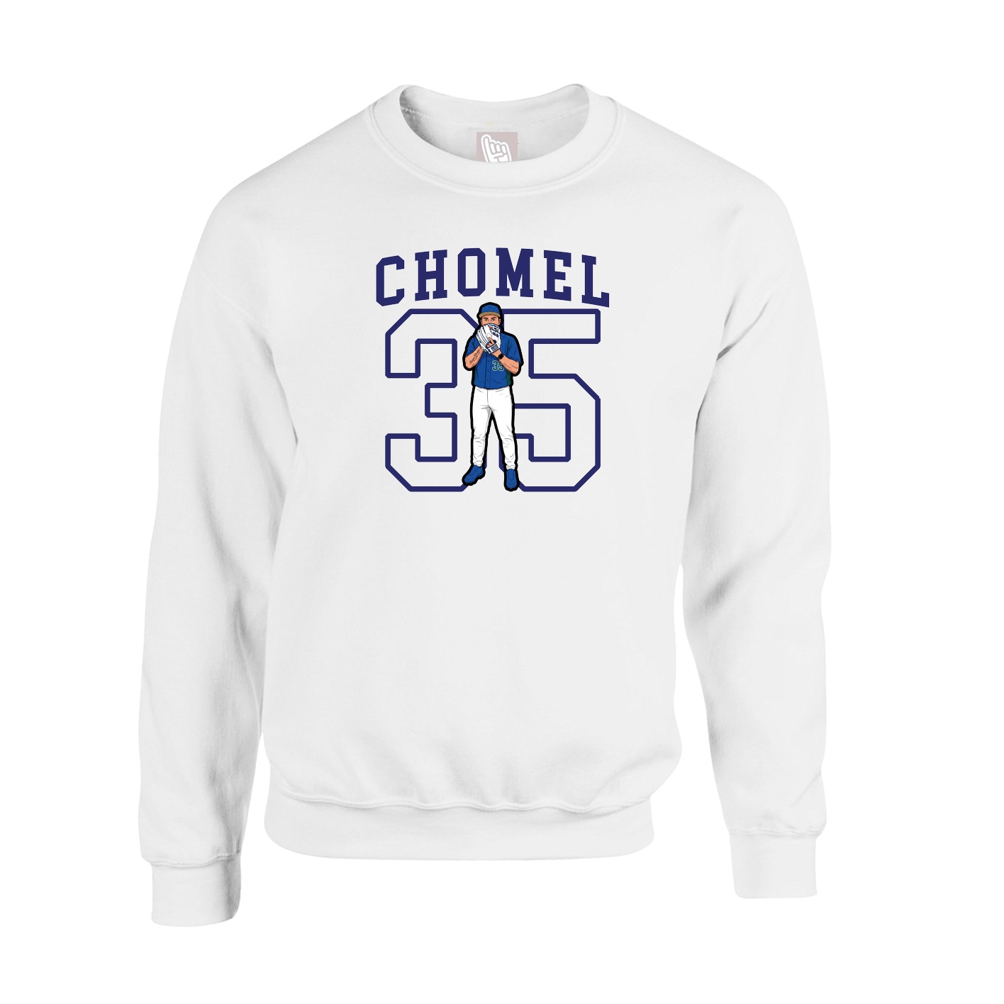 Fleece Crew — Shirsey in White