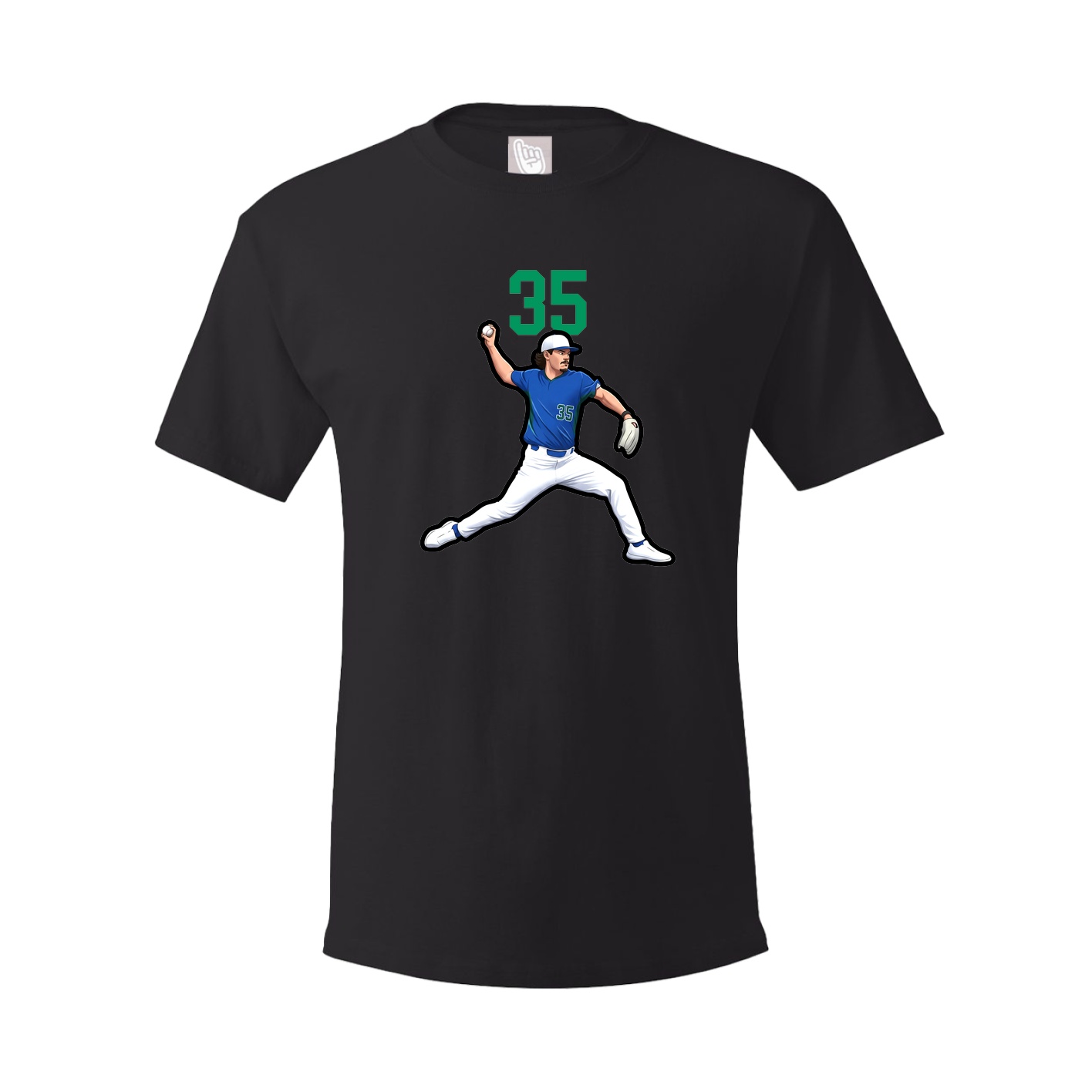 Tee — Number Top in Black
