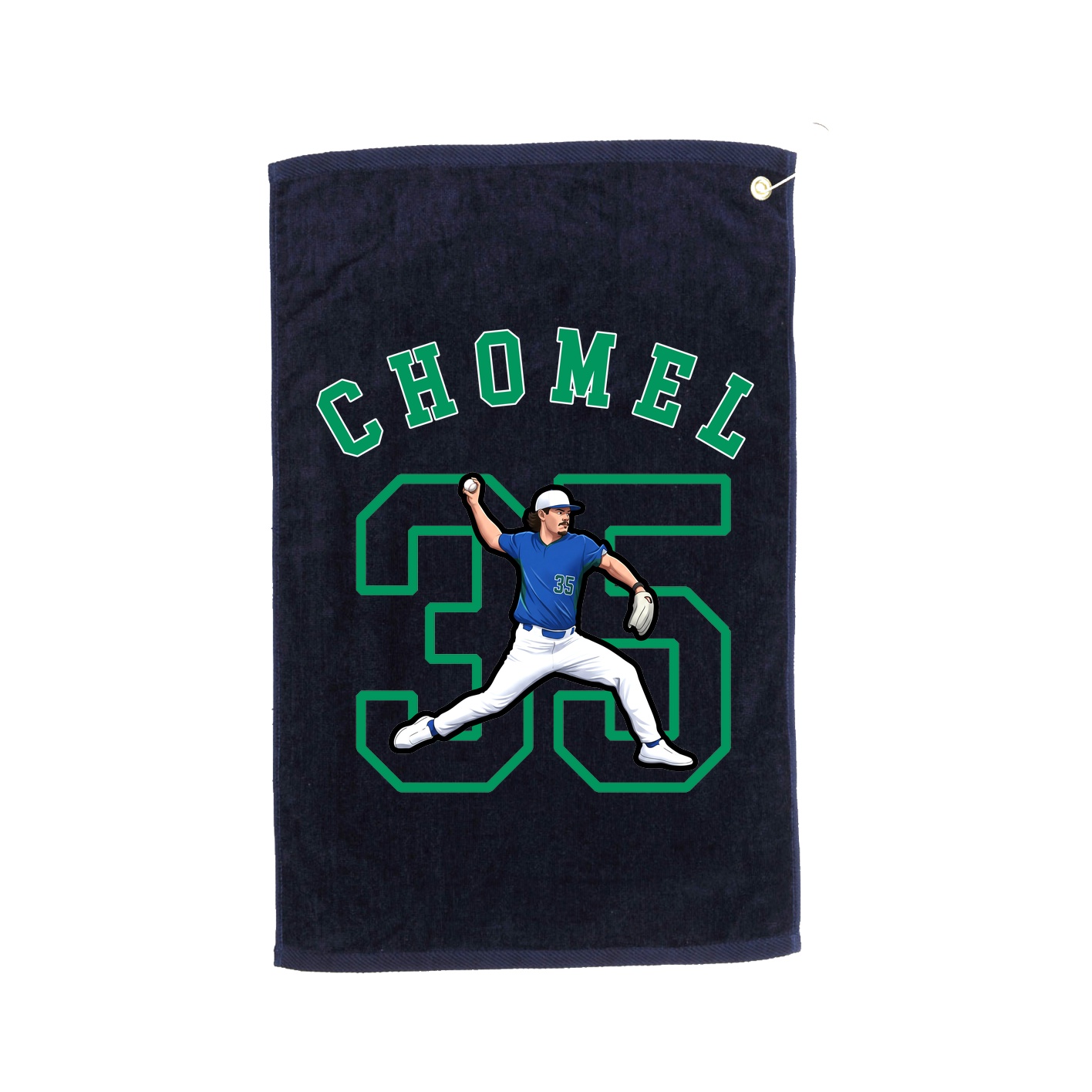 Golf Towel — Shirsey Arch in Navy