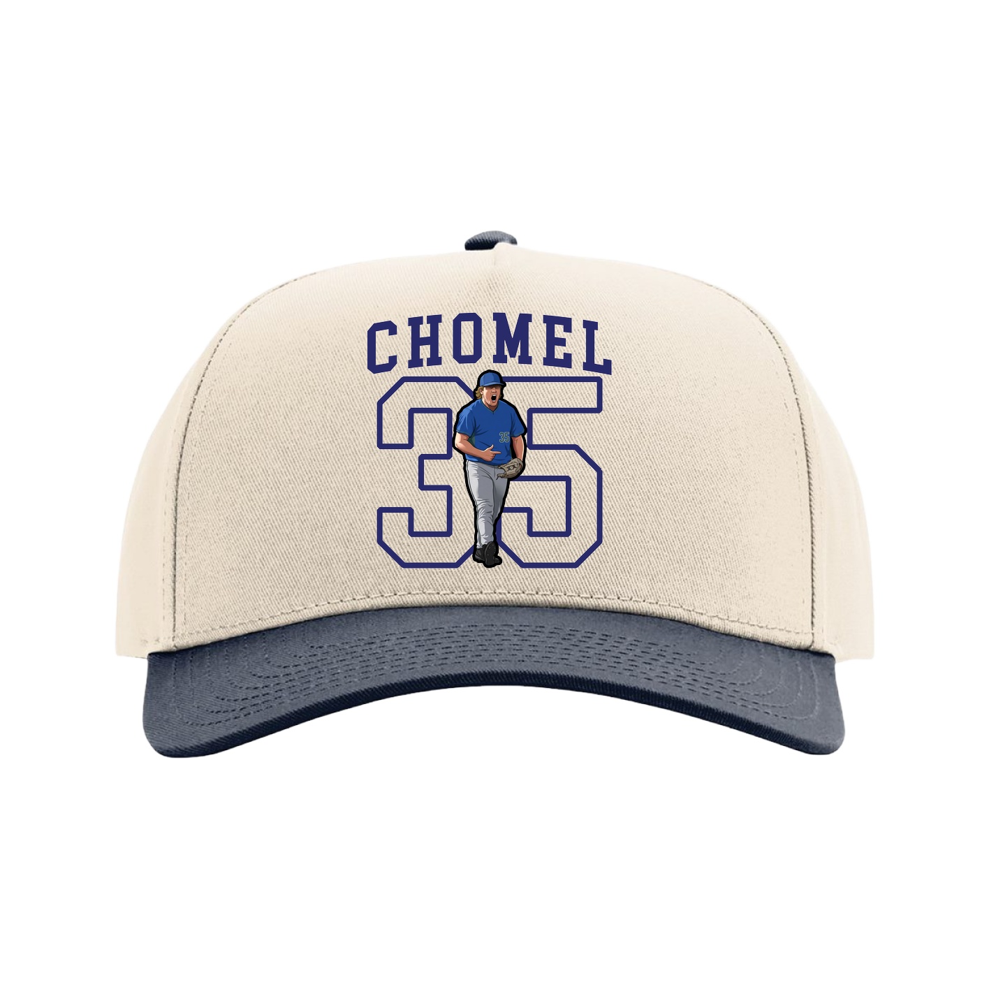 Full Fabric Five-Panel Champ Cap
