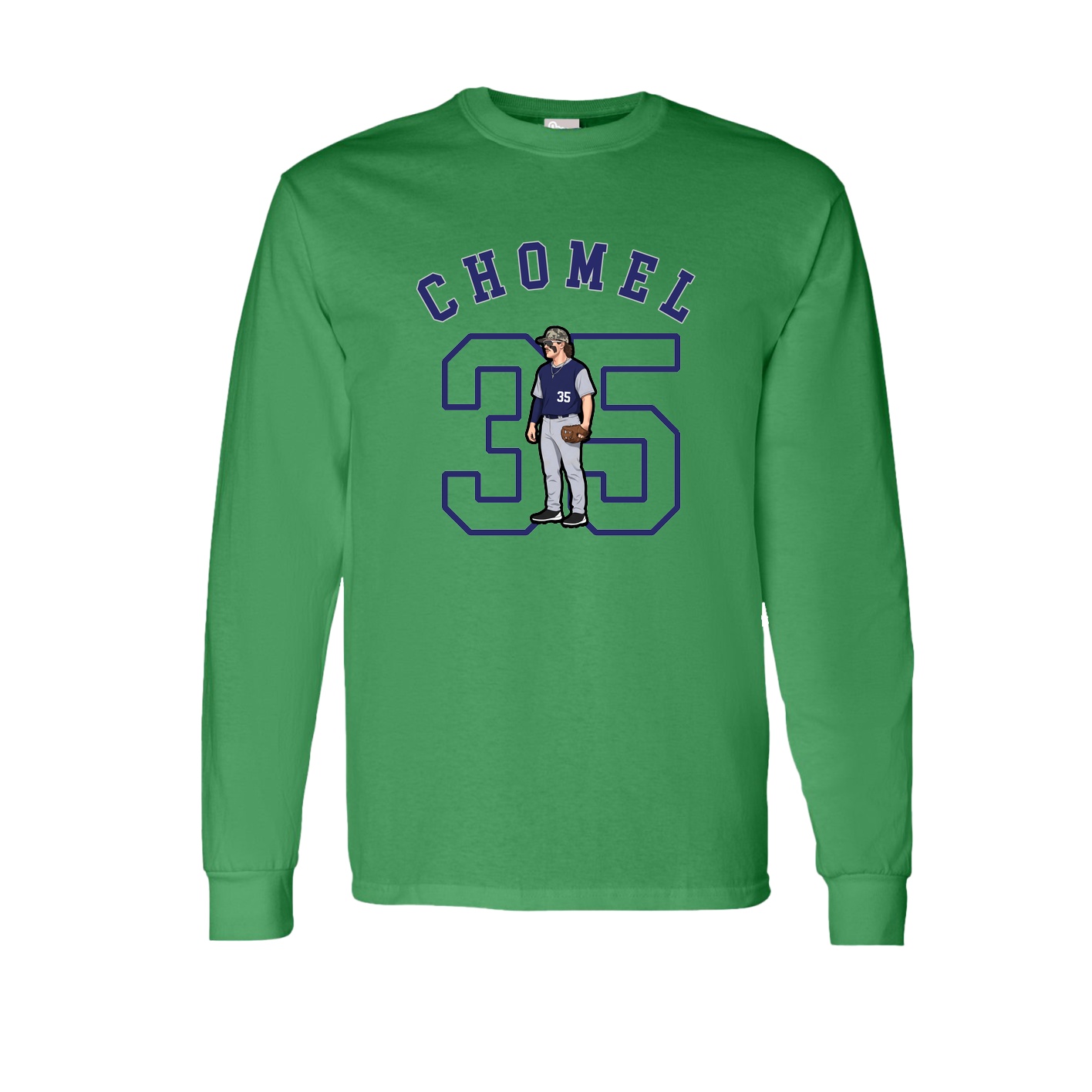 Long Sleeve Tee — Shirsey Arch in Green