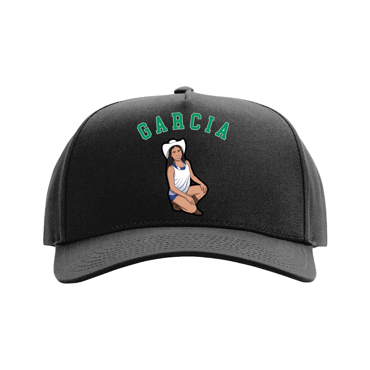 Full Fabric Five-Panel Champ Cap