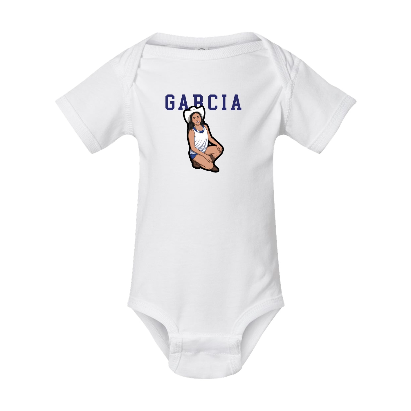 Baby Onesie — Shirsey in White