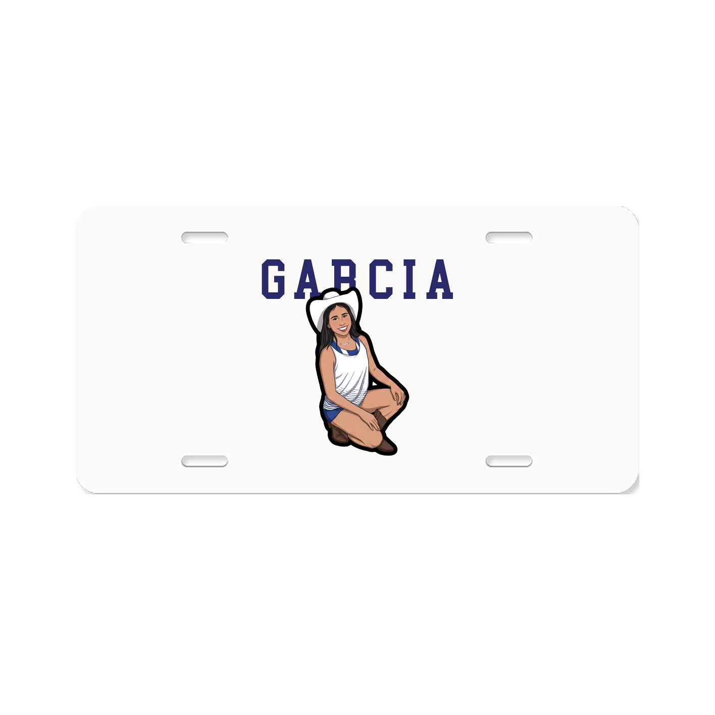 License Plate — Shirsey in Classic