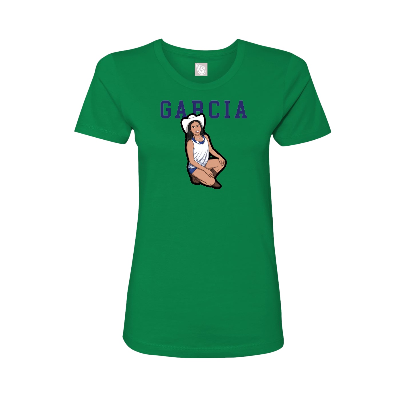 Fitted Women's Tee — Shirsey in Green