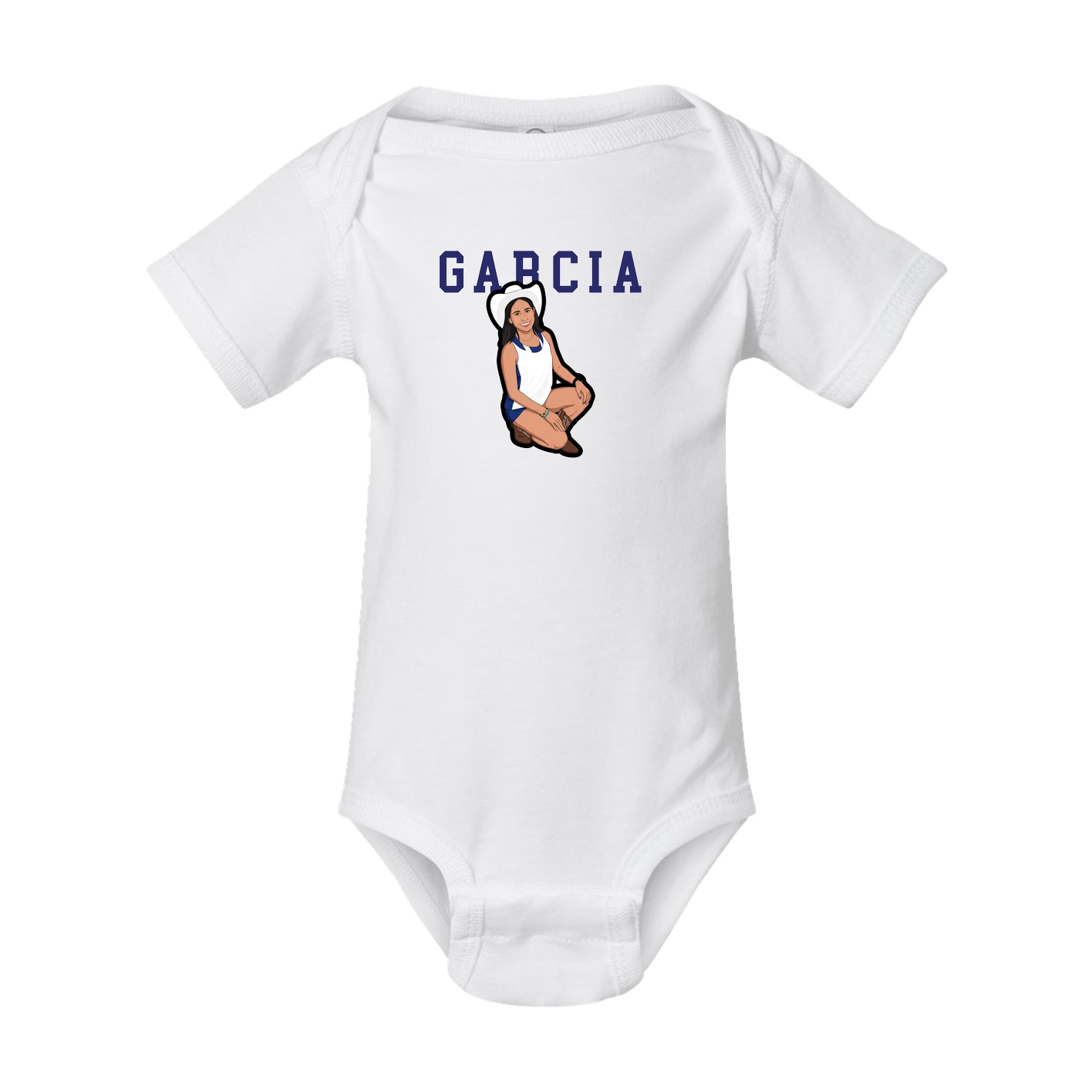 Baby Onesie — Shirsey in White