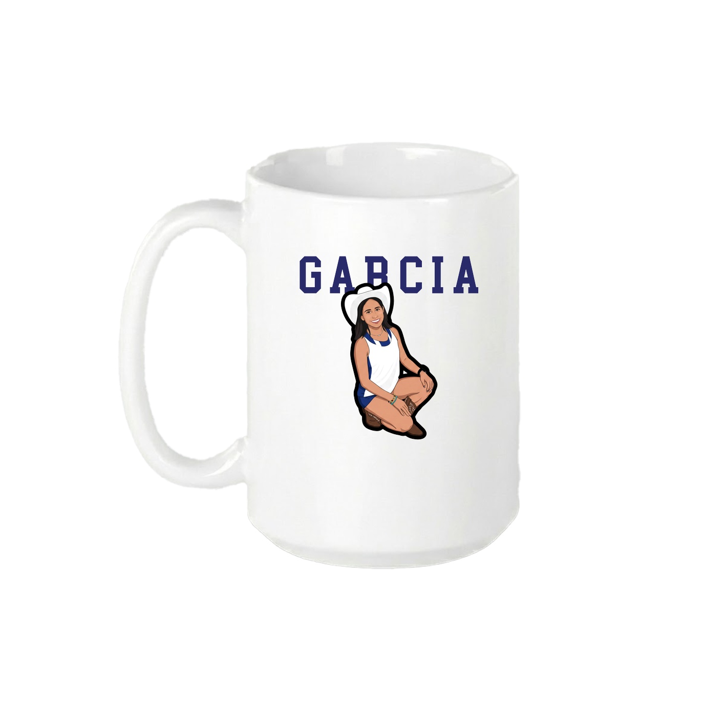 15oz Coffee Mug — Shirsey in White