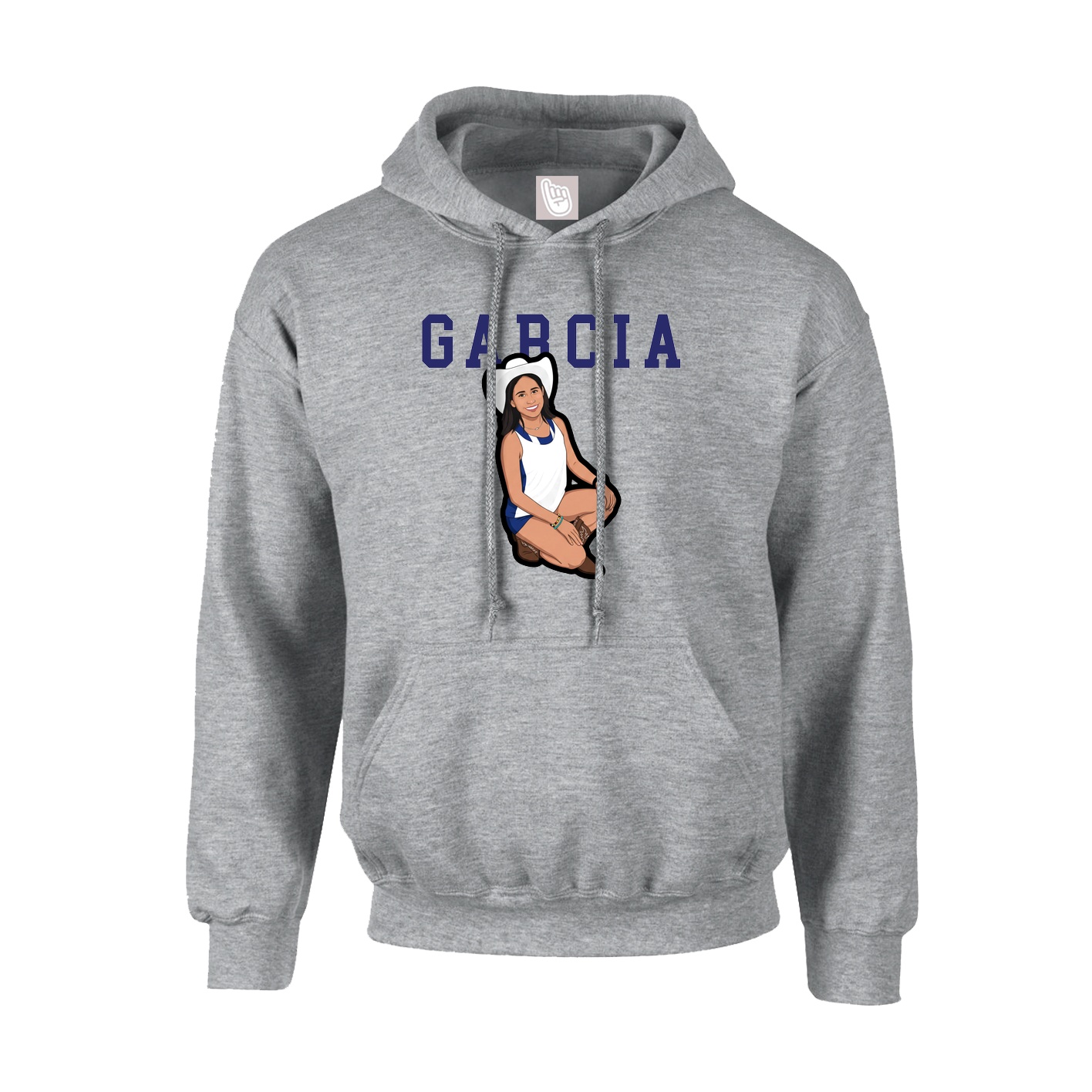 Youth Hoodie — Shirsey in Grey