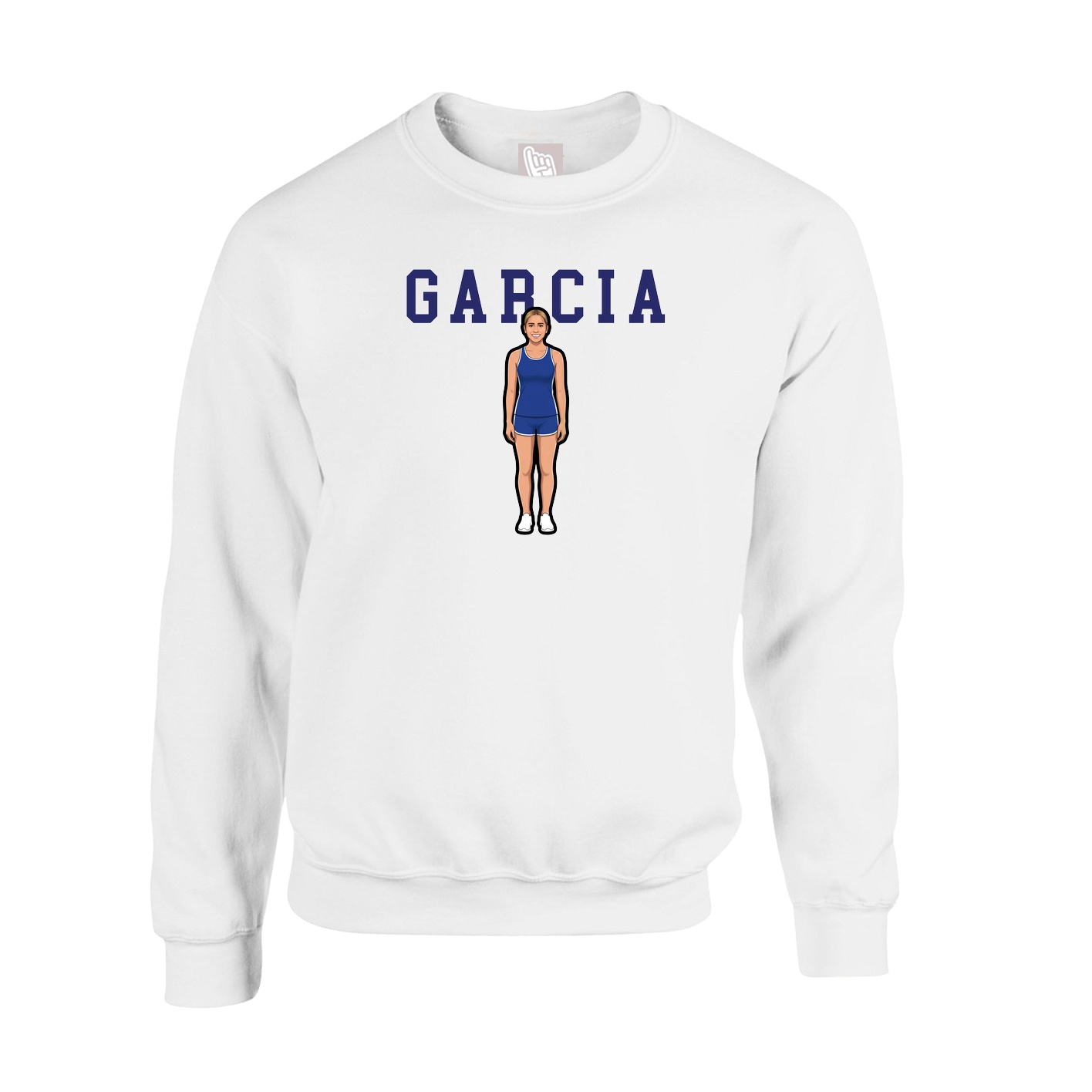 Fleece Crew — Shirsey in White