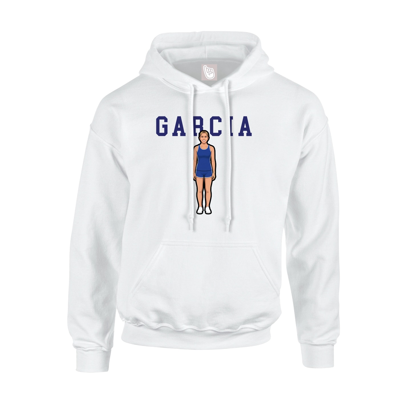 Youth Hoodie — Shirsey in White