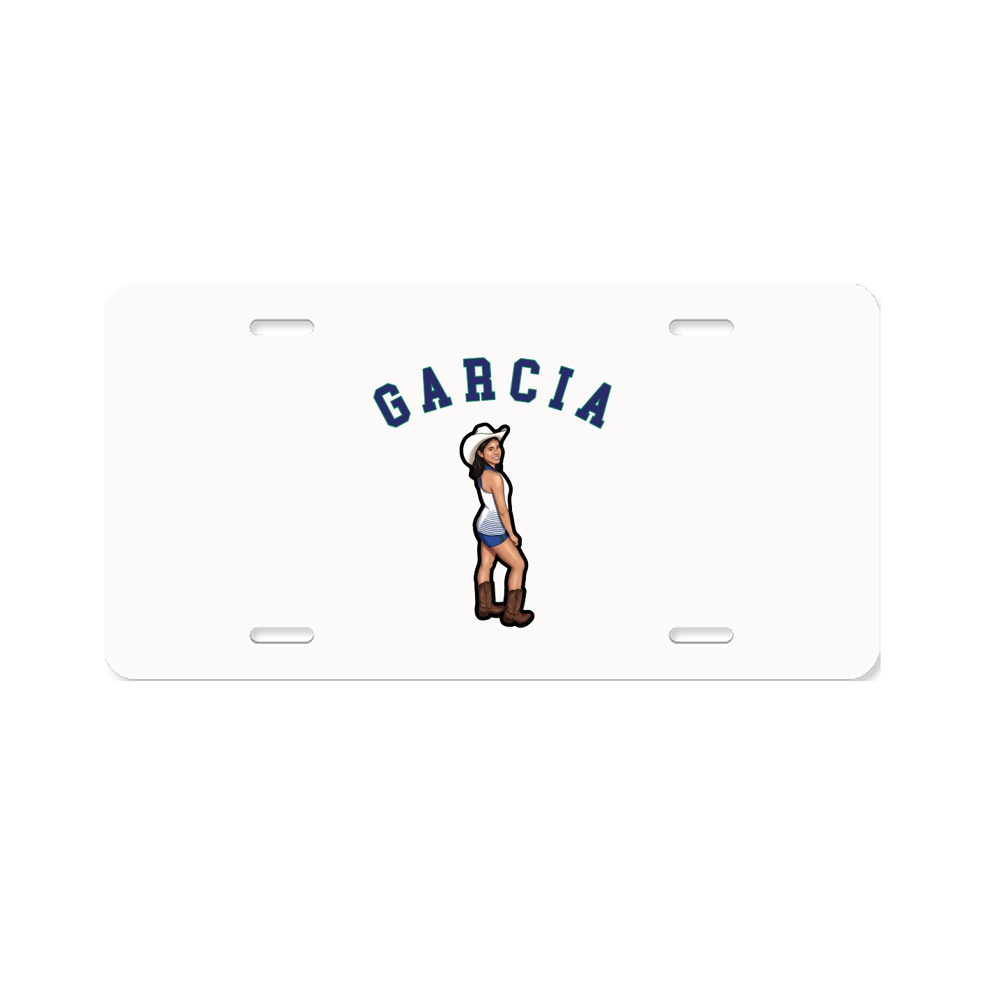 License Plate — Shirsey Arch in Classic
