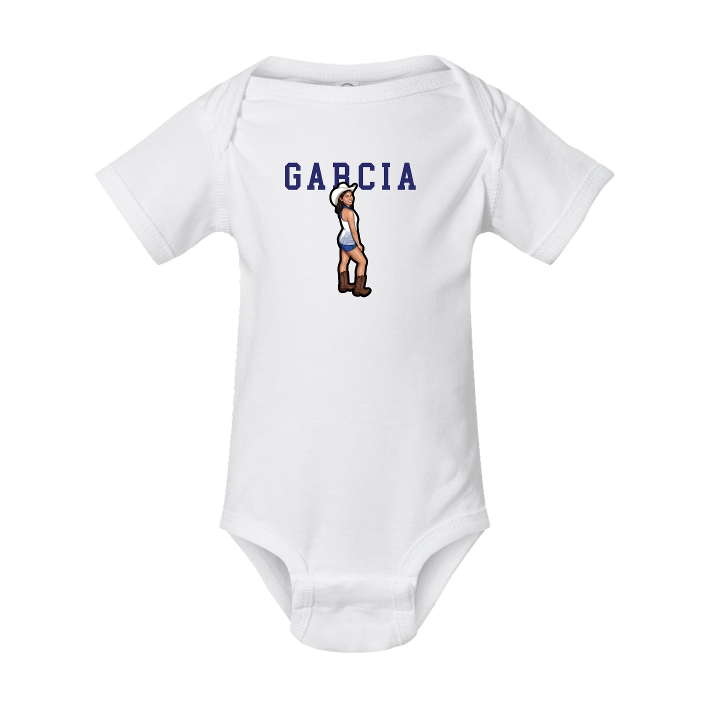 Baby Onesie — Shirsey in White