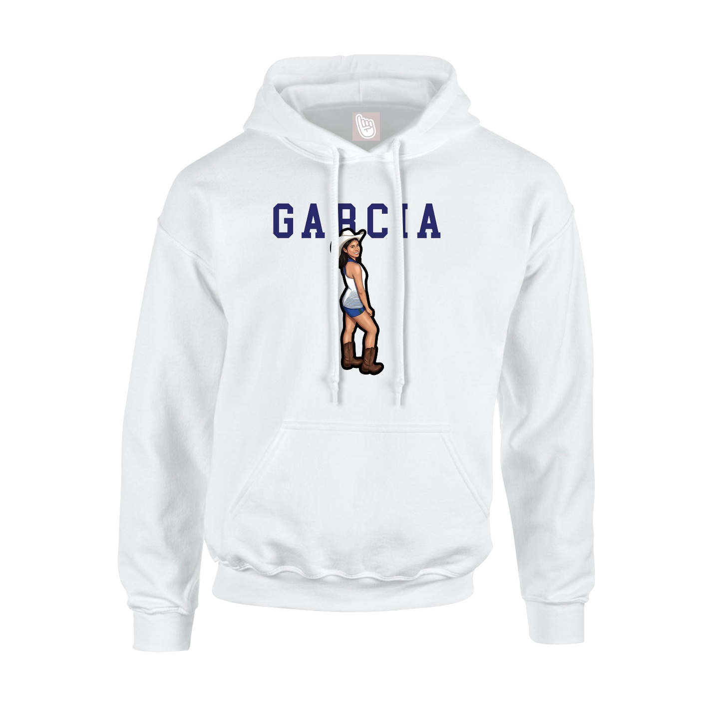 Youth Hoodie — Shirsey in White