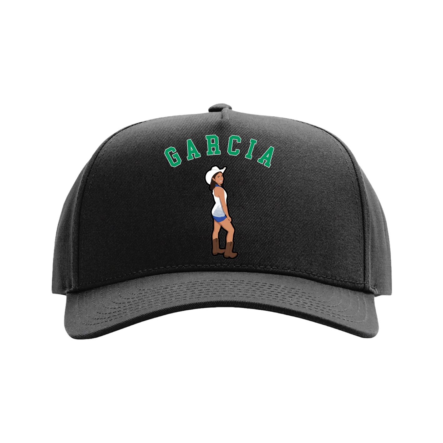Full Fabric Five-Panel Champ Cap