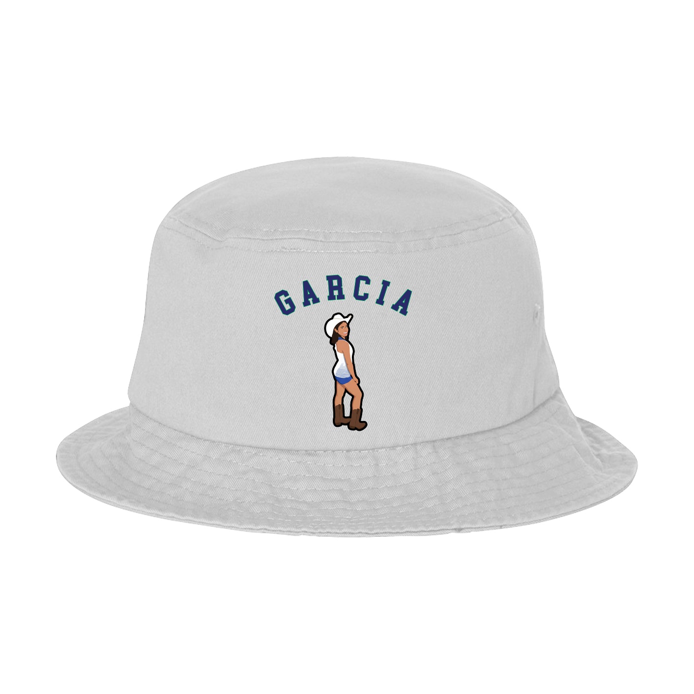 Bucket Cap — Shirsey Arch in White