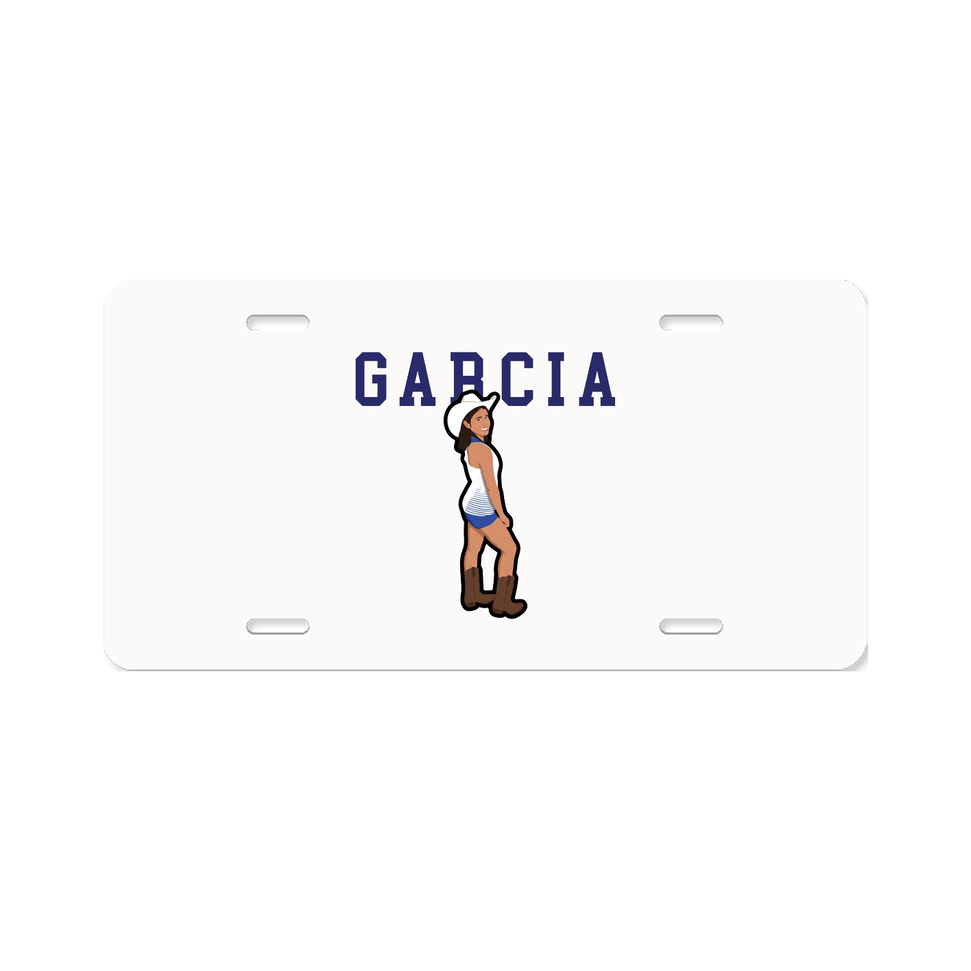 License Plate — Shirsey in Classic