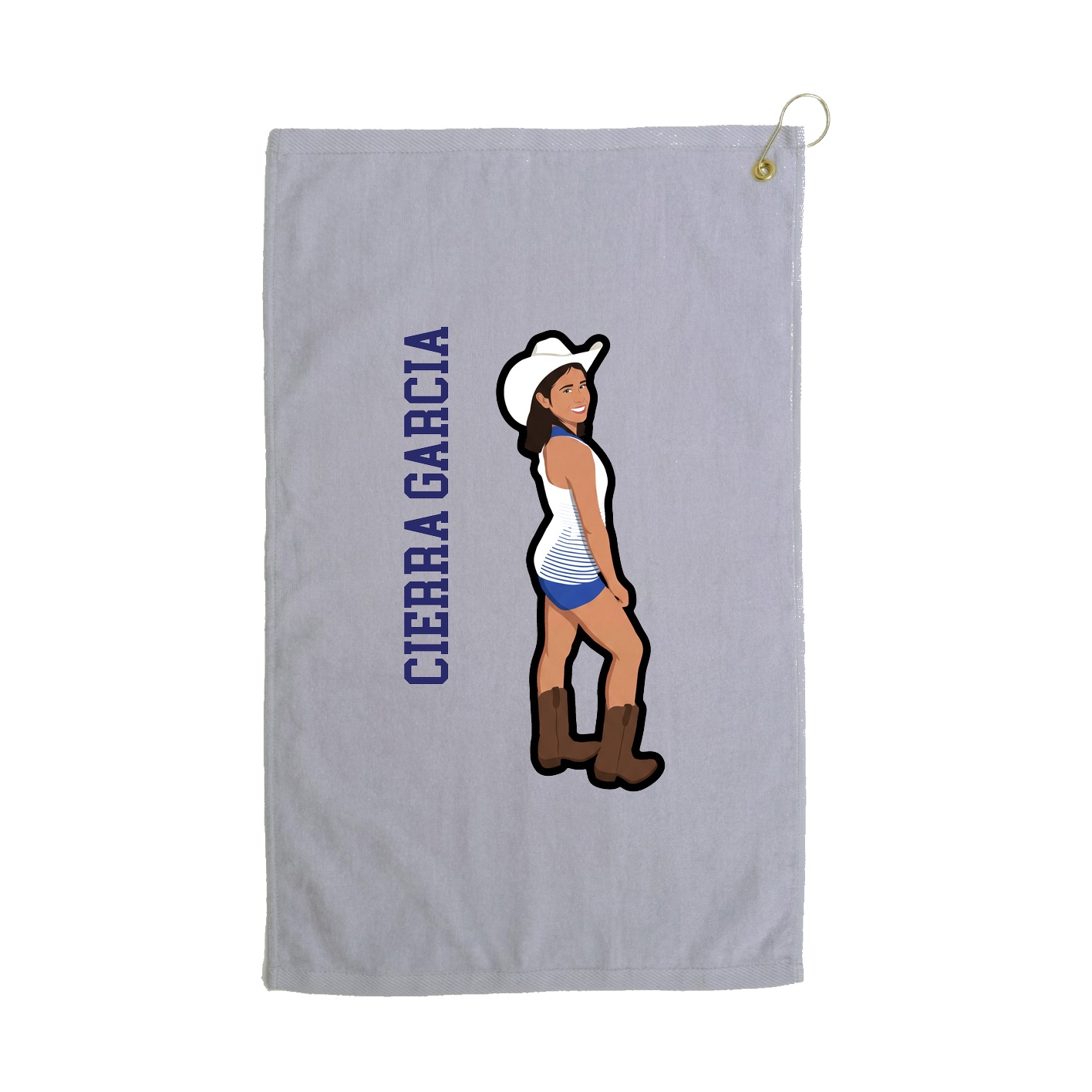 Terry Velour Golf Towel