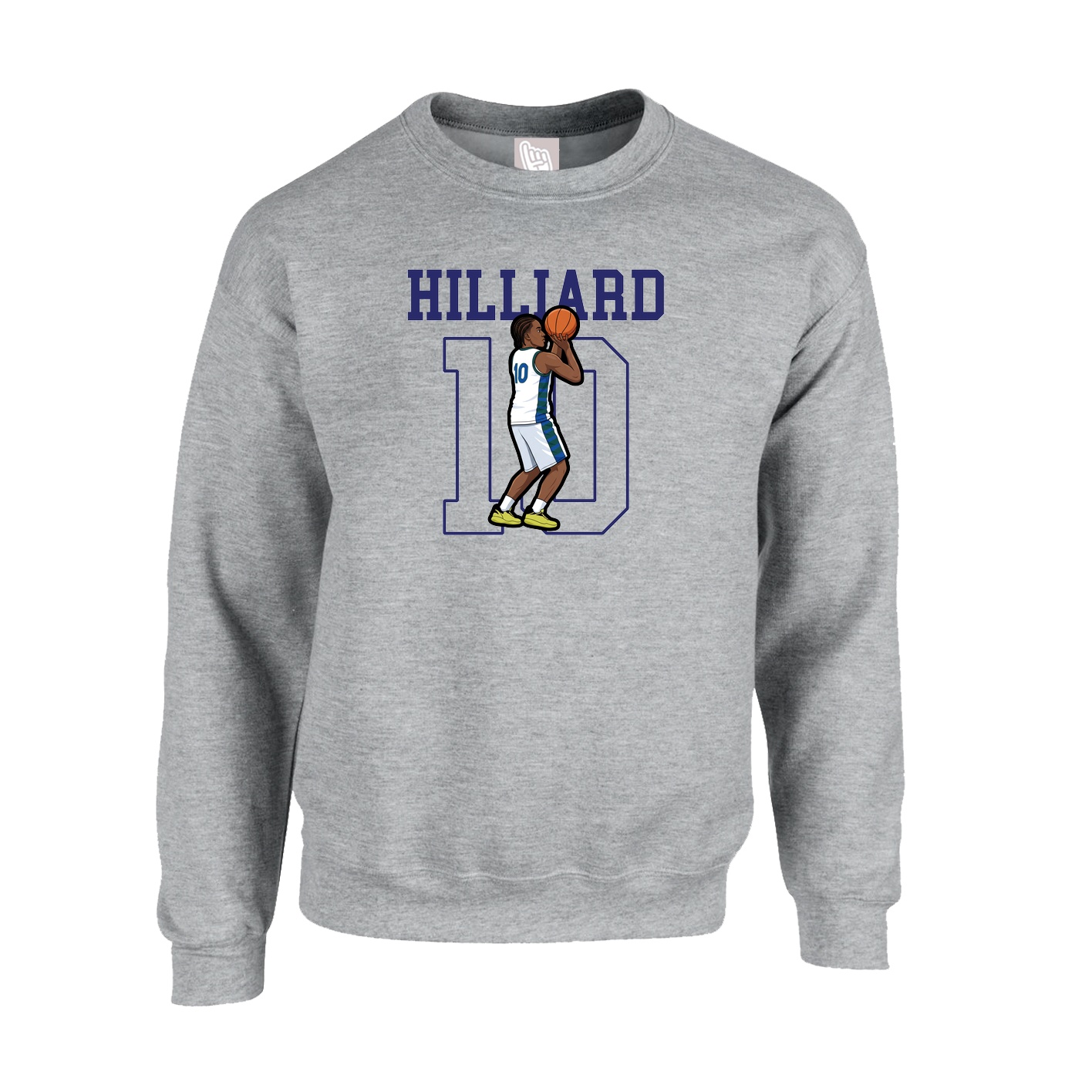 Fleece Crew — Shirsey in Grey