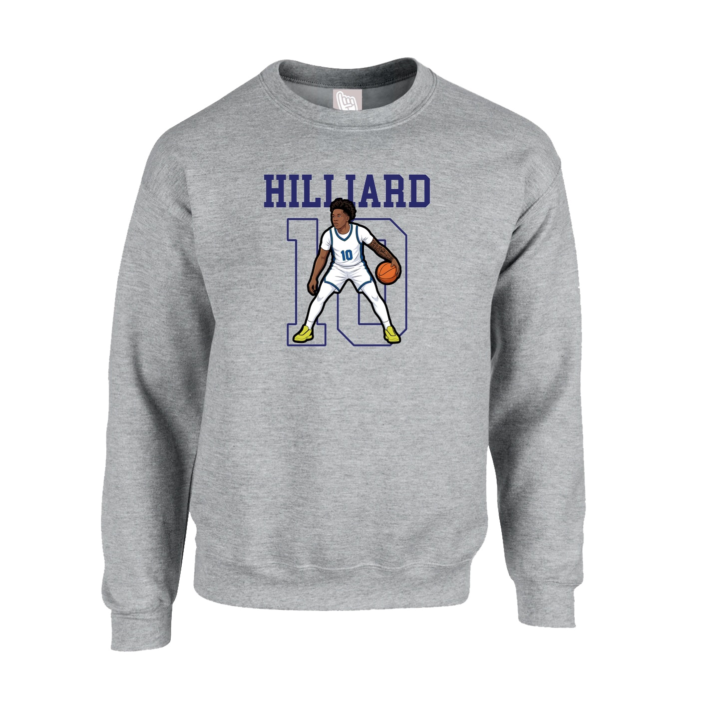 Fleece Crew — Shirsey in Grey