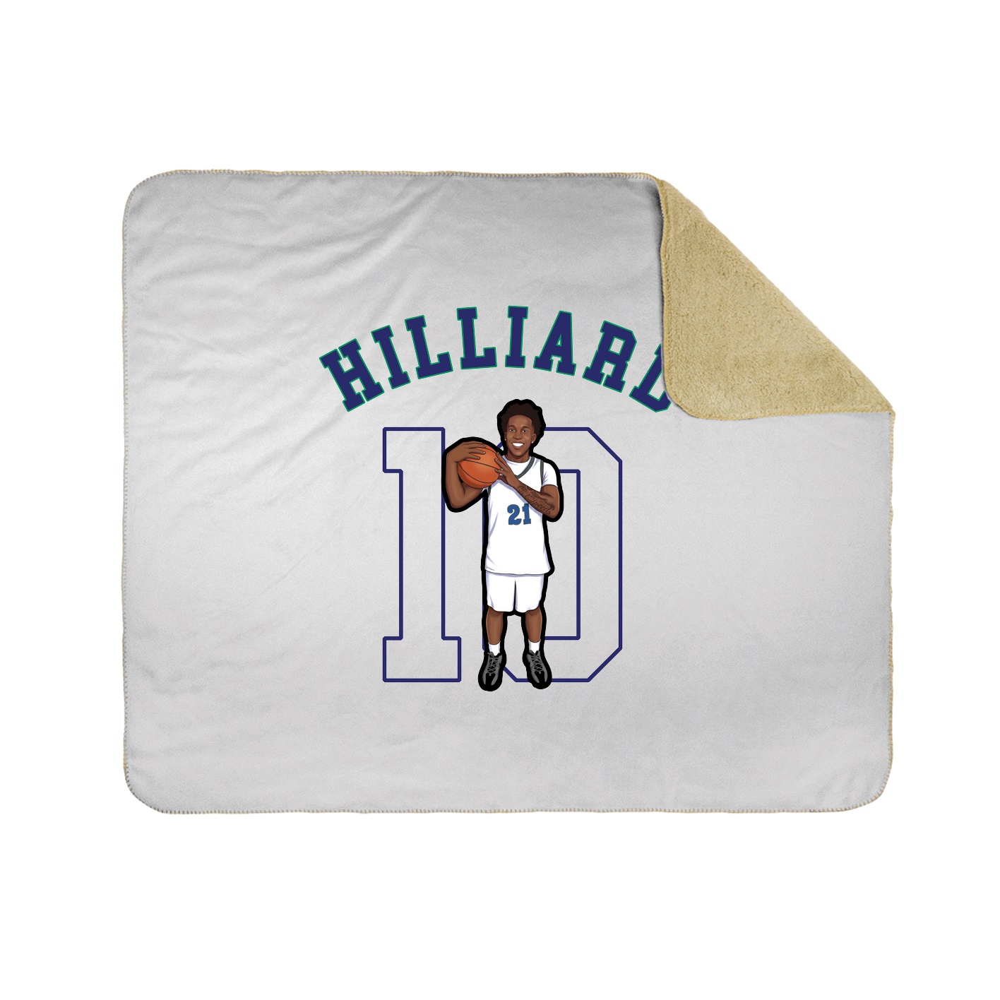 Throw Blanket — Shirsey Arch in White