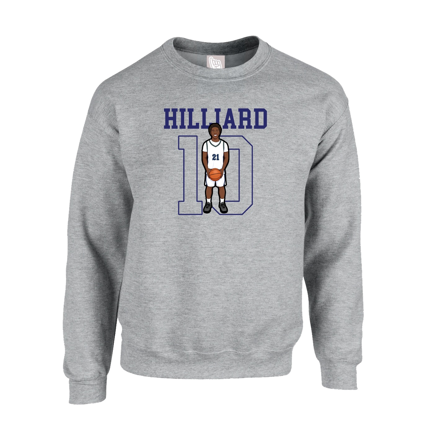 Fleece Crew — Shirsey in Grey