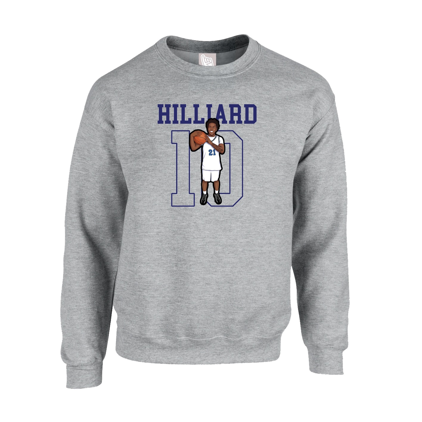 Fleece Crew — Shirsey in Grey