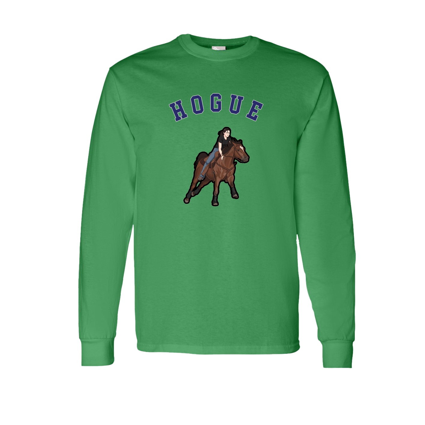 Long Sleeve Tee — Shirsey Arch in Green