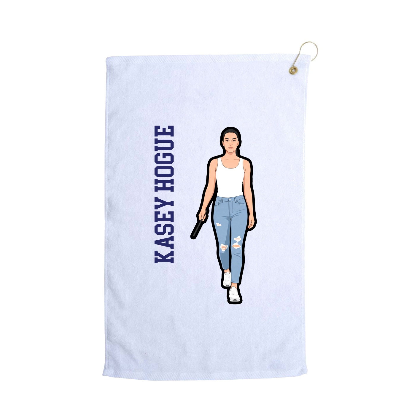 Terry Velour Golf Towel