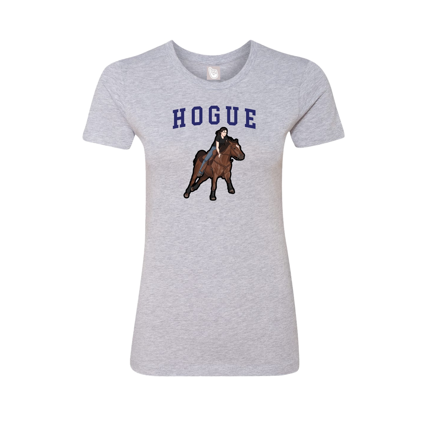 Womens Tee — Shirsey in Grey