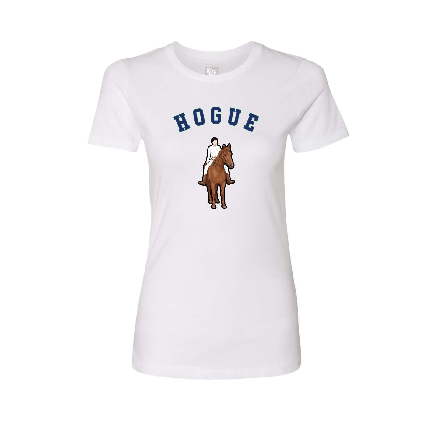 Womens Tee — Shirsey Arch in White