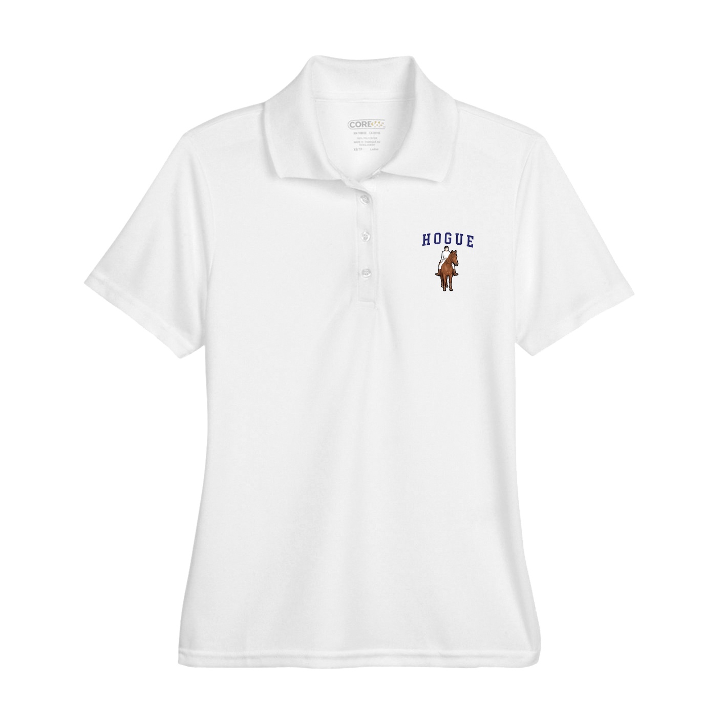 Womens Performance Polo — Shirsey in White