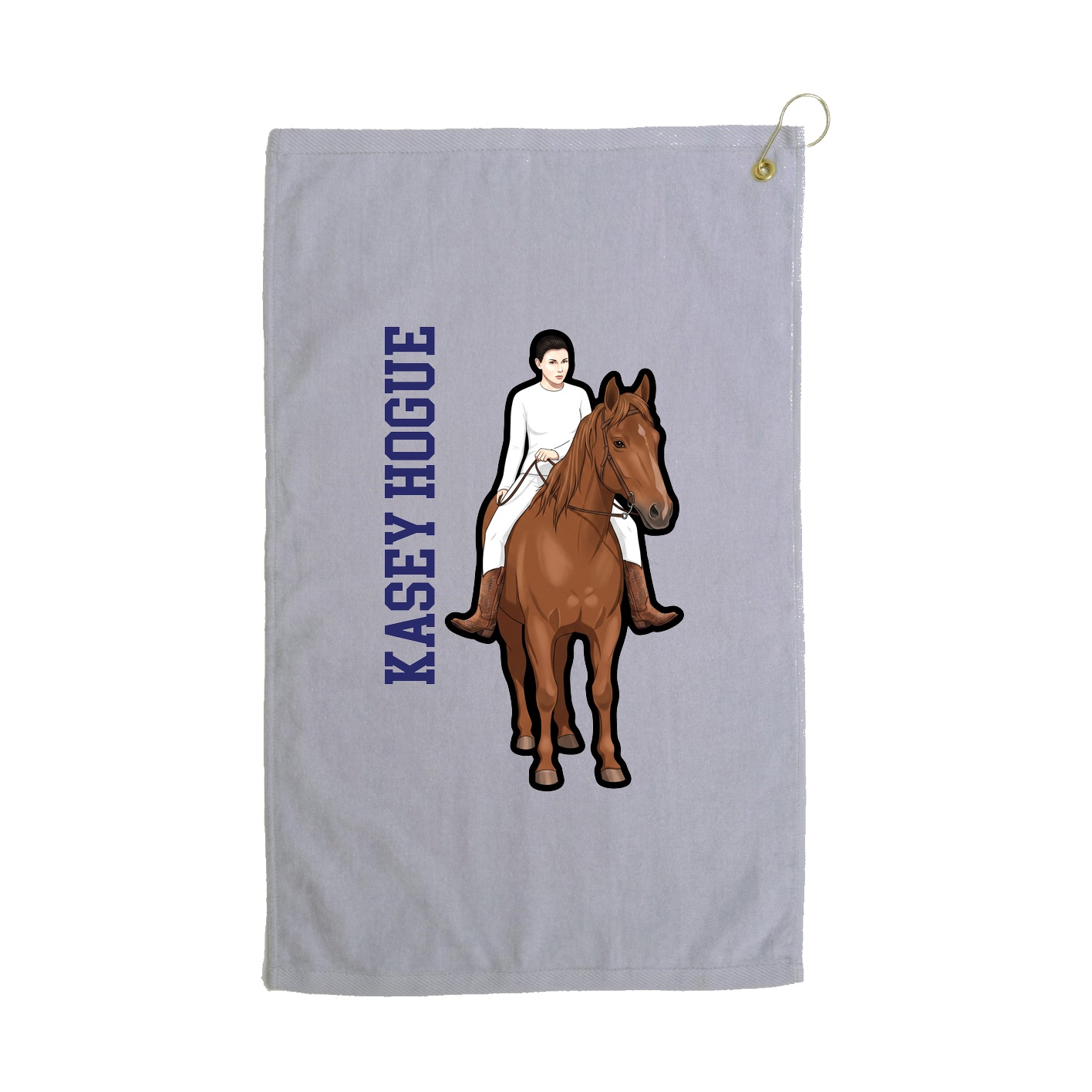 Terry Velour Golf Towel