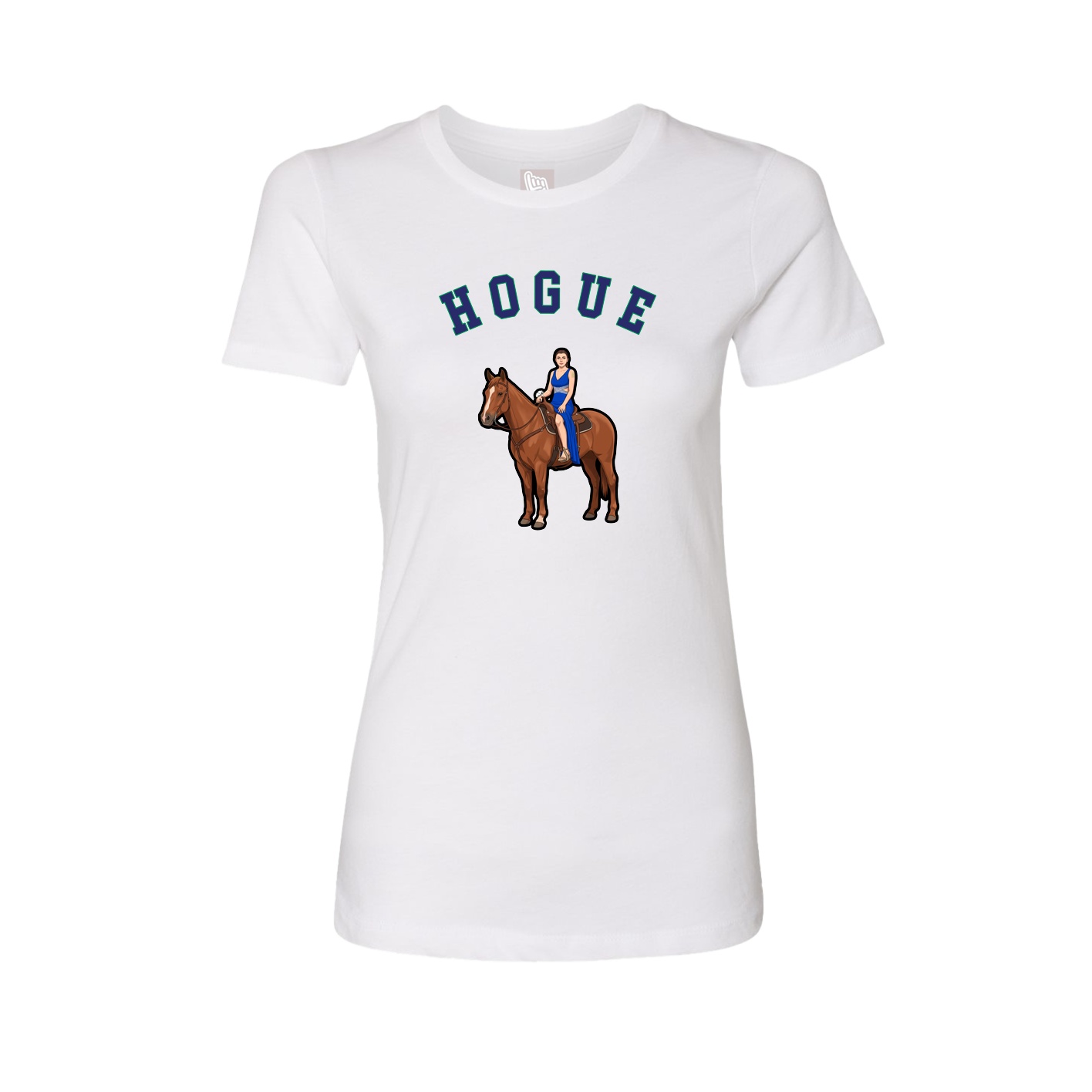Womens Tee — Shirsey Arch in White